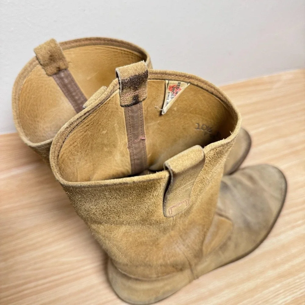 Red Wing Shoes vintage red